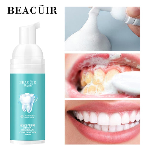 Tooth Whitening Cleaning Mousse Fresh Shining